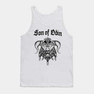 Odin's Son Viking Warrior Nordmann Bart Tank Top